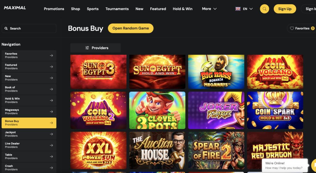 Maximal Bet - New Credit Card Casino UK